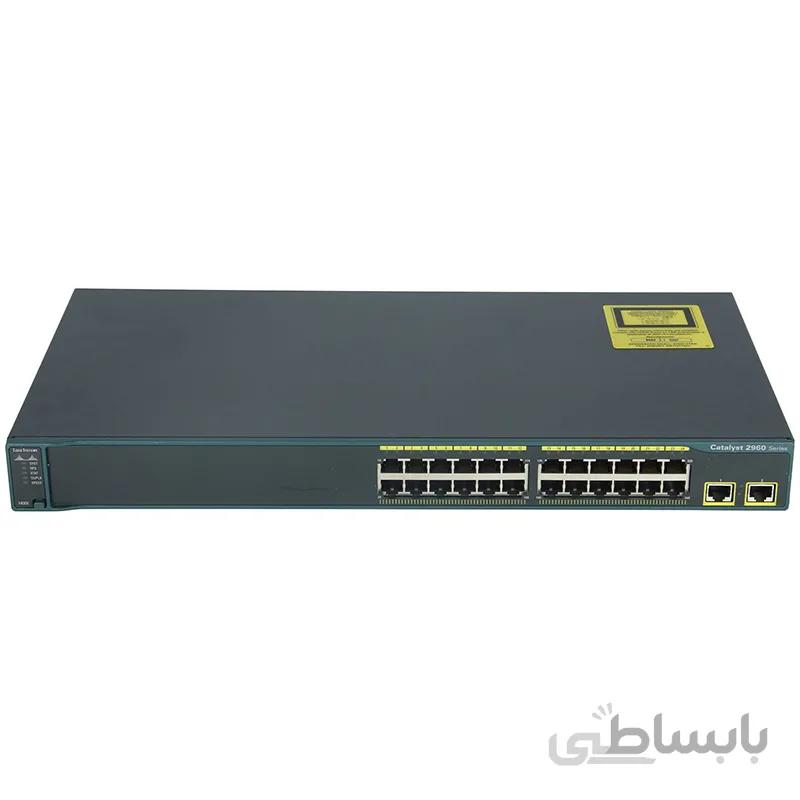 سوئیچ 24 پورت سیسکو مدل 2960-24TTL