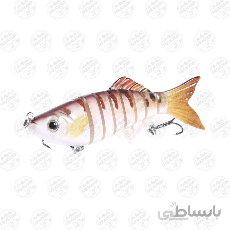 ماهی مصنوعی 8 تکه 11 سانتی متر 22 گرم jm049 4