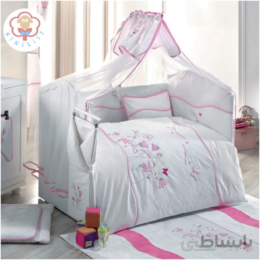سرویس خواب 9 تکه کودک Kidboo مدل Carina