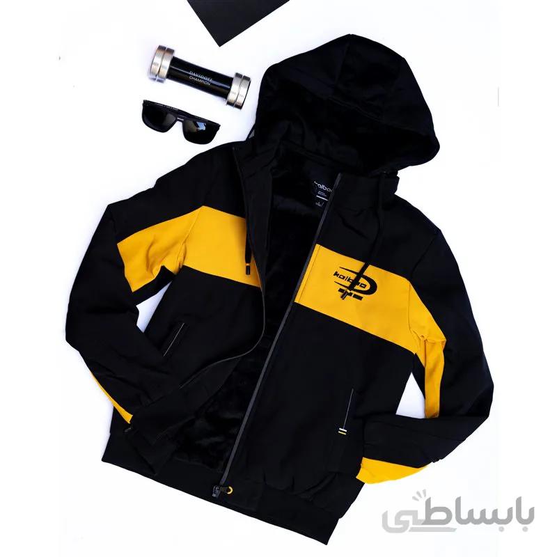 سویشرت اسپرت کلاه دار داخل خز کد: K9772