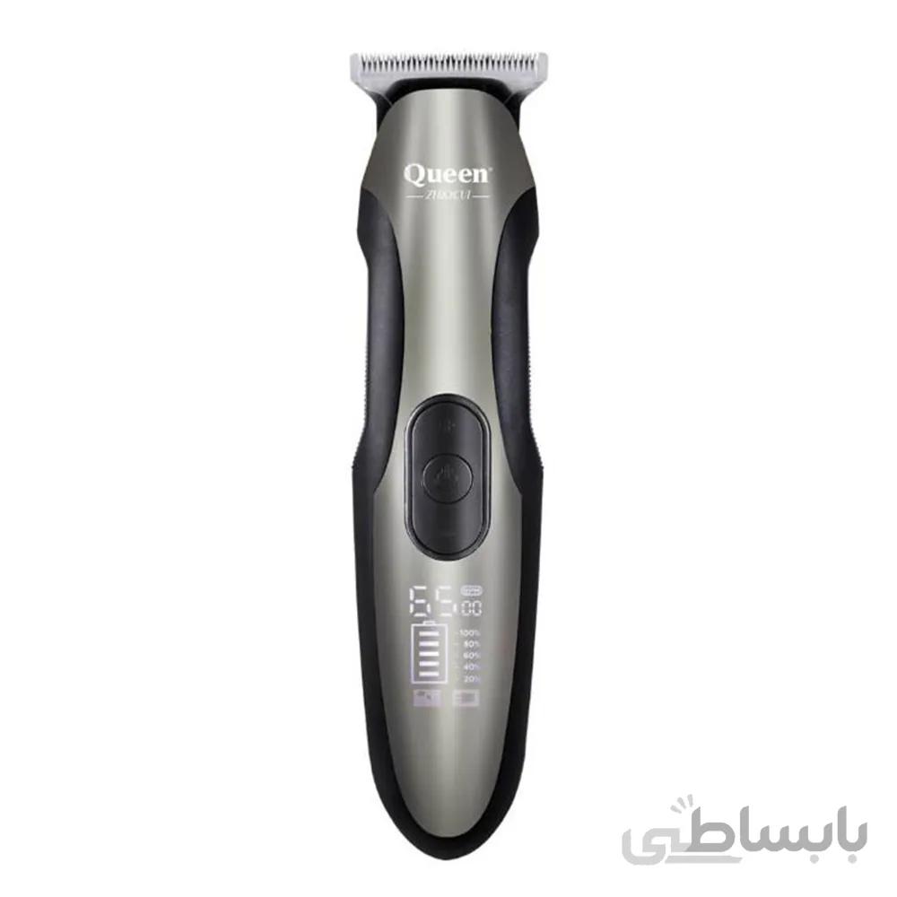 ماشین اصلاح سر و صورت کویین مدل HC008D ا Queen HC008D Zero Cut Salon Expert Hair Trimmer