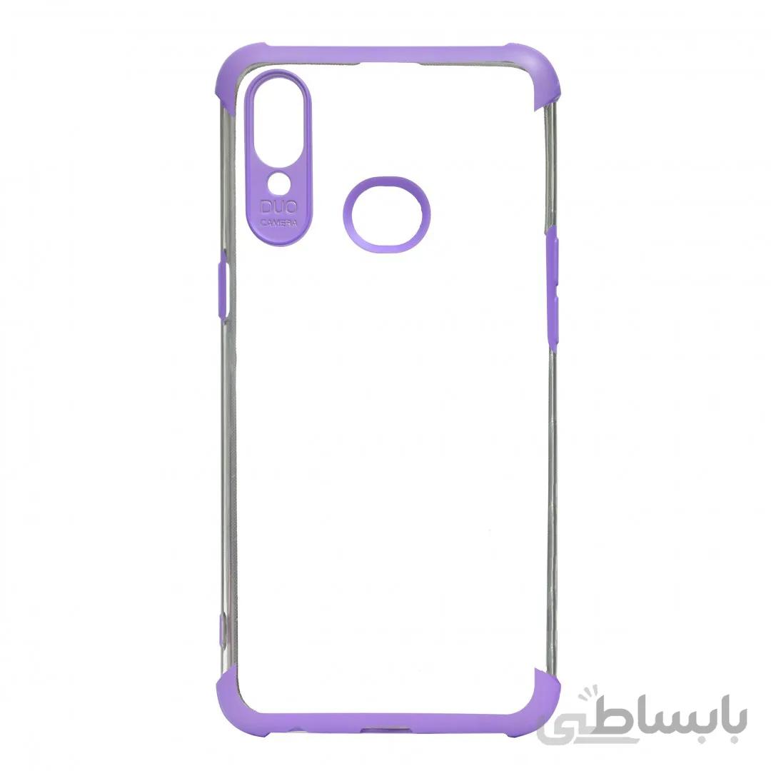 قاب گوشی سامسونگ Galaxy A10S شفاف دور رنگی مدل DUO