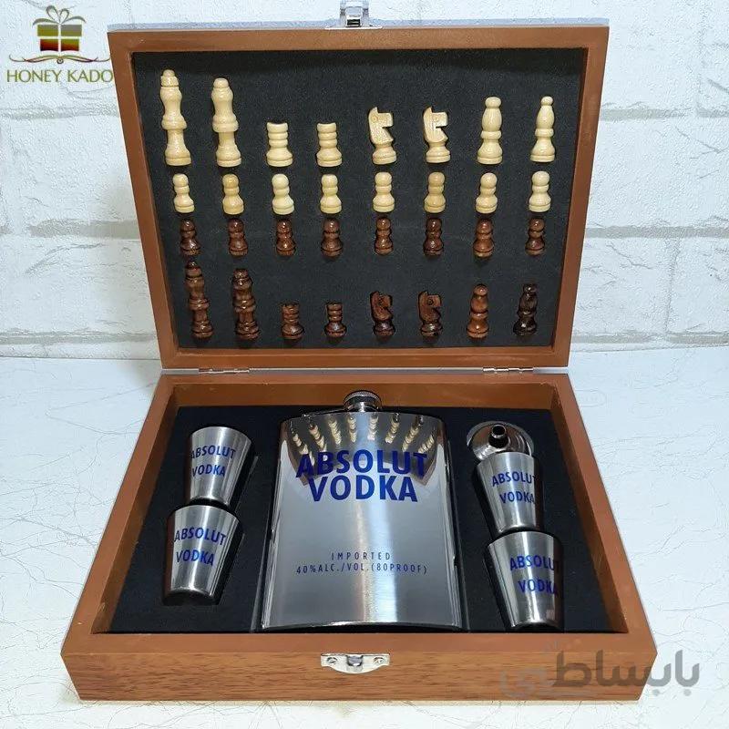 ست فلاسک شطرنج دار مدل 003