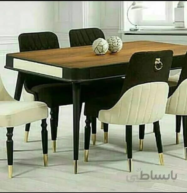 میز و صندلی ناهار خوری 6 نفره کد 5717