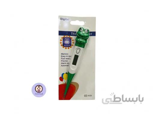 تب سنج دیجیتالی فانتزی طرح قورباغه