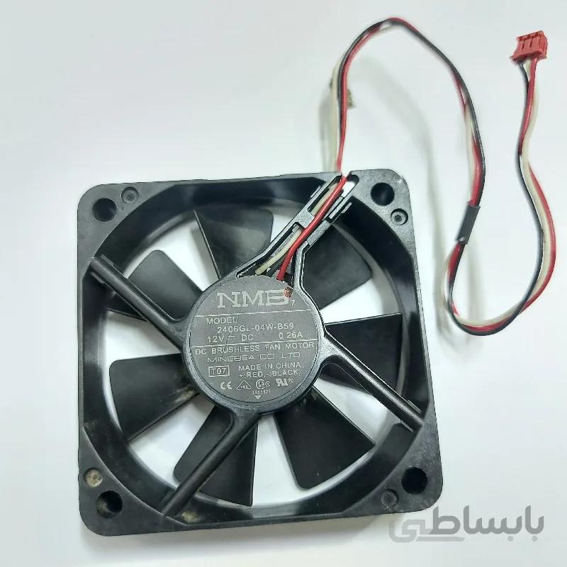 فن مربعی 60*60*15 میلیمتر 12 ولت 260 میلی آمپر سانیو PLC-SW30 ویدئو پروژکتور