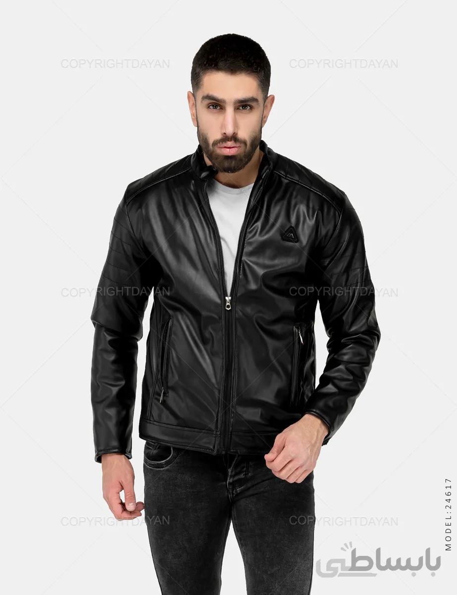 کاپشن چرمی مردانه Imaz مدل 24617