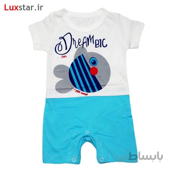 رامپر نوزادی طرح ماهی ا Fish shape kid cloth