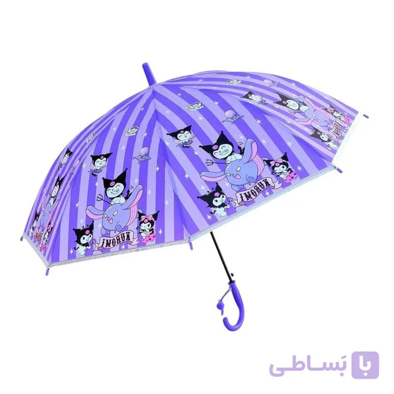 چتر بچگانه 8 پره مدل کرومی قطر 82 سانتی‌متر — تصویر 1