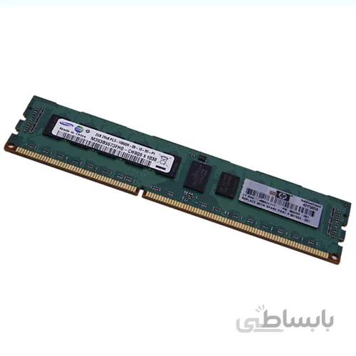 رم سرور اچ پی 2GB PC3-10600R ا HP RAM 2GB PC3-10600R