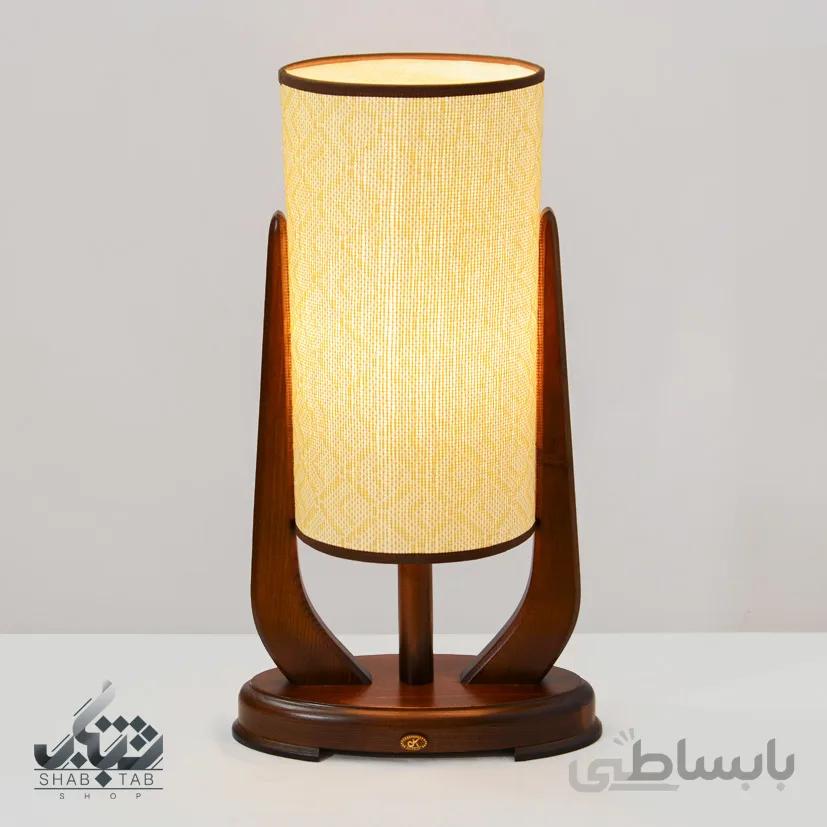 آباژور چوبی دارکار مدل آیلین استوانه کد 509