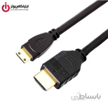 کابل تصویر Mini HDMI به HDMI بافو به طول 2 متر