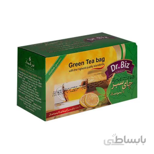 چای سبز تی بگ لیمویی
