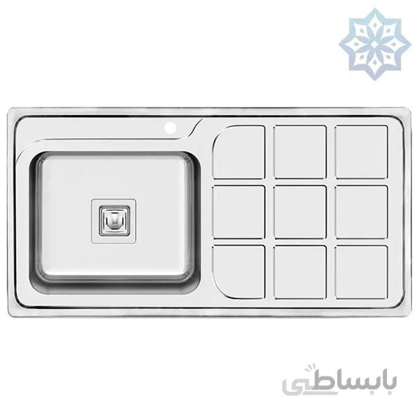سینک ظرفشویی توکار کد 7034 کن ا 7034