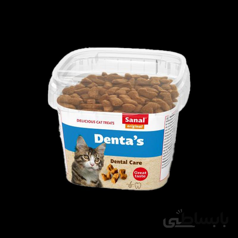 تشویقی گربه دنتال سانال Sanal Dental Care وزن 75 گرم