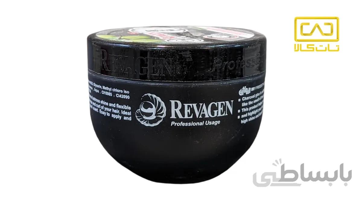 چسب مو زغالی ریواژن حجم 300 میلی گرم ا revagen hair glue 300ml