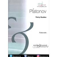 کتاب 30 تمرین فلوت | N.Platonov