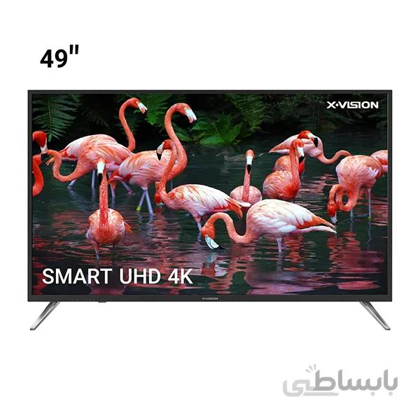 تلویزیون ال ای دی هوشمند ایکس ویژن مدل 49XCU585 سایز 49 اینچ ا X.Vision 49XCU585 Smart LED TV 49 Inch