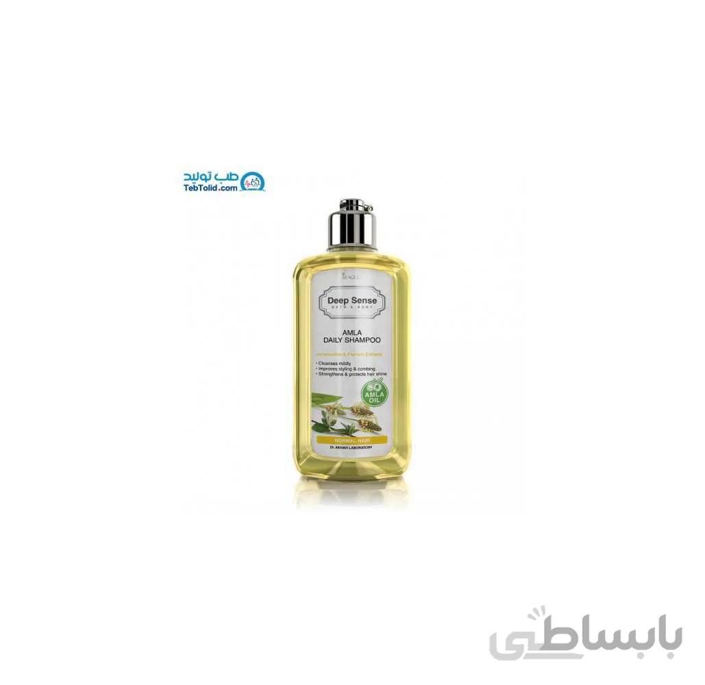 شامپو موهای معمولی جهت مصرف روزانه دیپ سنس ا Shampoo For Normal Hair DEEP SENSE