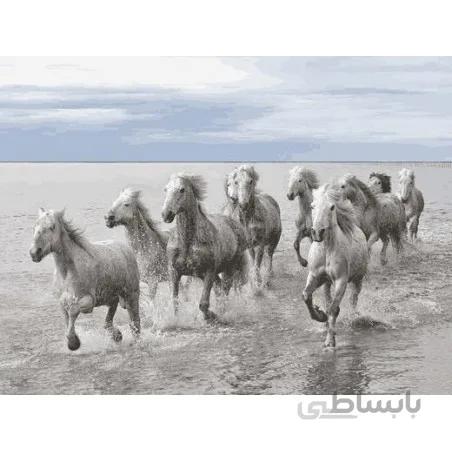 نخ و نقشه تابلو فرش حیوانات کد 38