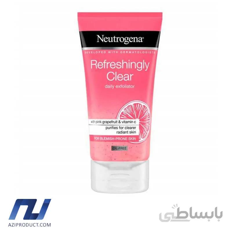 اسکراب لایه بردار نوتروژینا مدل Refreshingly حجم 150 میل