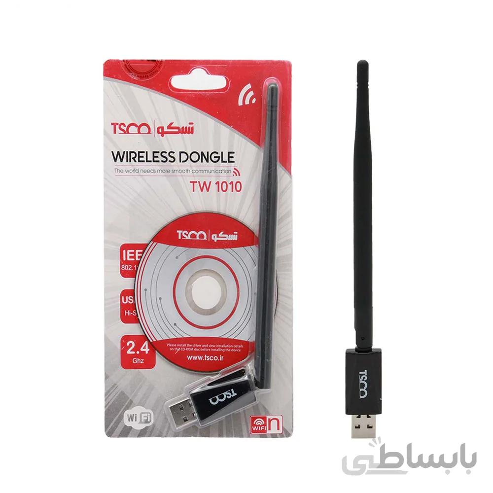 دانگل وای فای تسکو مدل DONGLE WIFI TSCO 1010