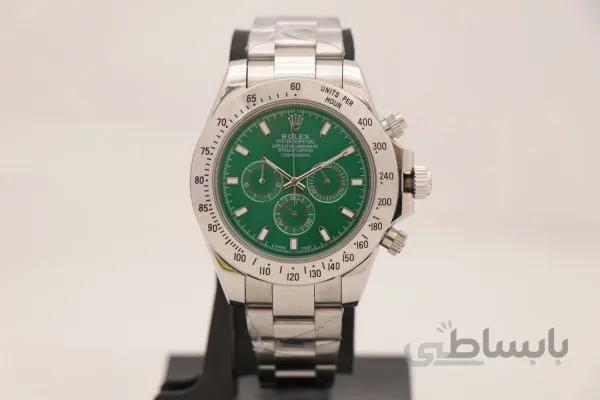 ساعت مچی عقربه ای مردانه رولکس مدل Daytona/2 بند تک رنگ