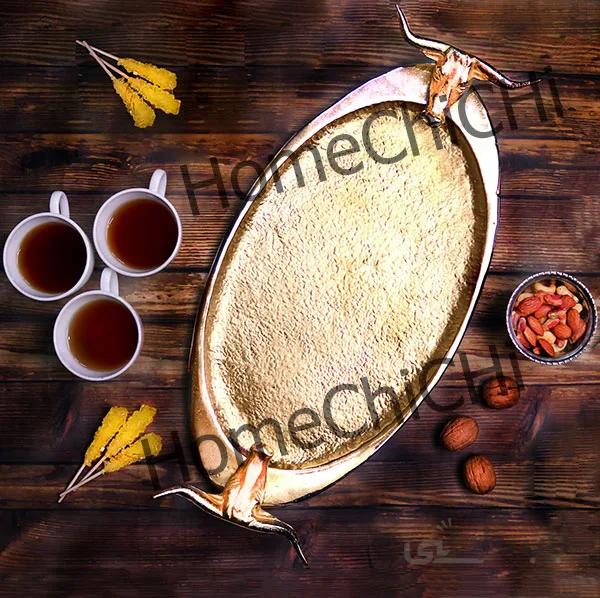 سینی آلومینیومی بوفالو طلایی