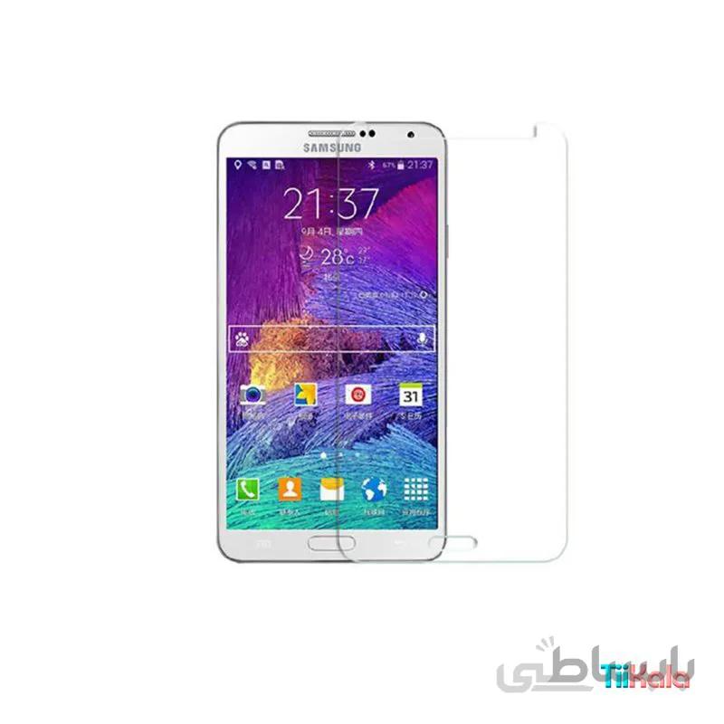 محافظ صفحه نمایش شیشه ای مناسب برای موبایل سامسونگ Note 4