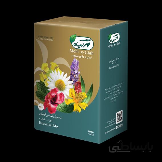 دمنوش آرامش مهر گیاه (حاوی سنبلطیب)