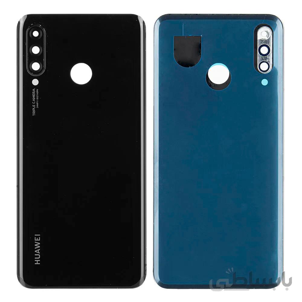 درب پشت گوشی P30 لایت هواوی مشکی BACKDOOR+Frame Huawei P30 LITE BLACK
