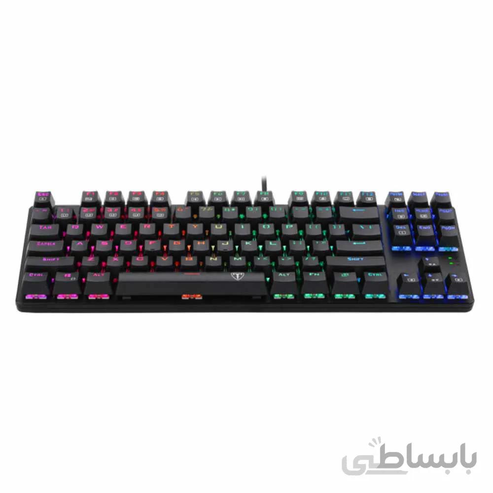کیبرد گیمینگ تی دگر مدل Keyboard Gaming T-Dagger TGK315