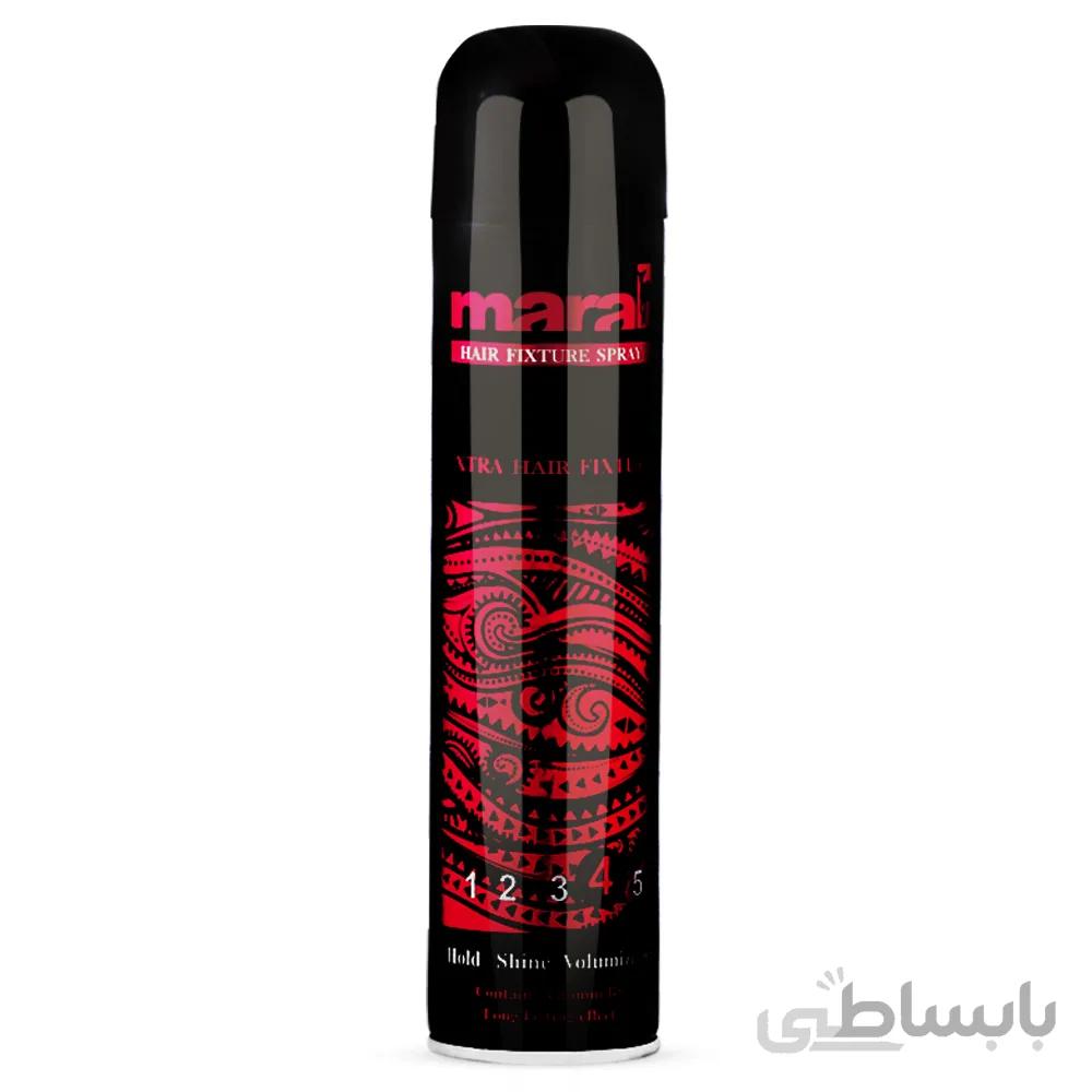 چسب موی مارال 250 میلی لیتری ا Maral Extra Hair Fixture Hold Shine Volumizing