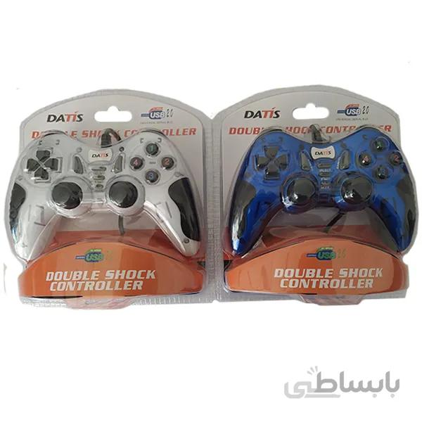 دسته بازی شوک دار تکی داتیس مدل DATIS GAMEPAD D-GP600S