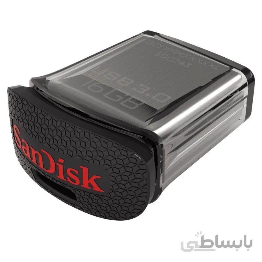 فلش مموری سن دیسک مدل کروزر الترا با ظرفیت 16 گیگابایت ا Cruzer Ultra Fit USB 3.0 Flash Drive 16GB