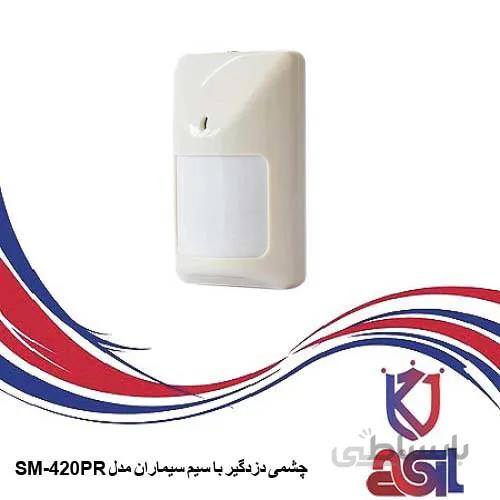 چشمی دزدگیر با سیم سیماران مدل SM-420PR