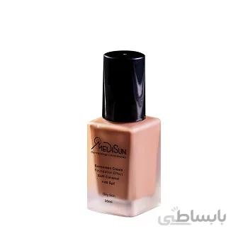 کرم ضد آفتاب رنگی با پوشش کرم پودری (كارامل) SPF40...
