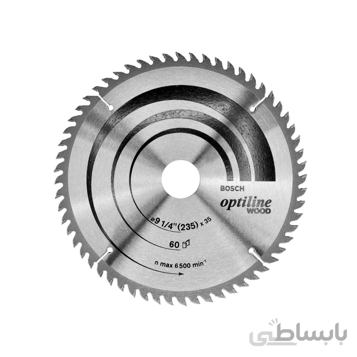 صفحه برش الماسه چوب بوش BOSCH_235mm