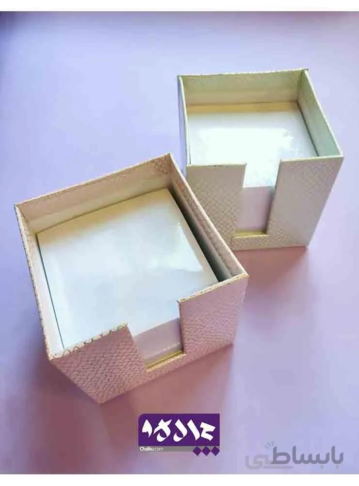کاغذ یادداشت رومیزی جعبه دار