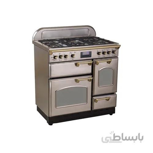 اجاق گاز تاکنوگاز مدل TACNOGAS FALCON 5B-SS GOLD ا Tacnogas Range Cooker FALCON 5B-SS GOLD