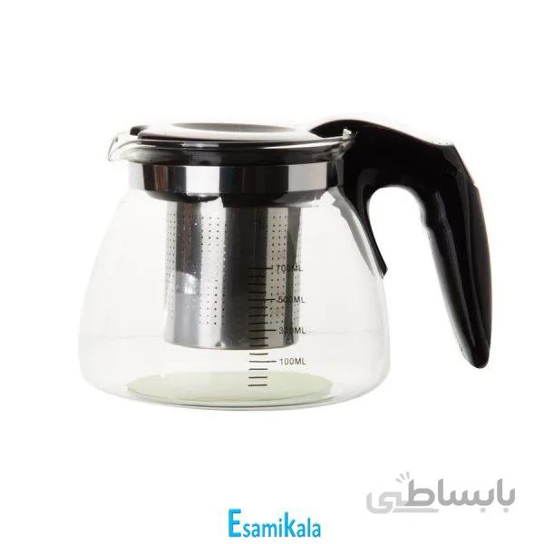 قوری شیشه ای چای ساز