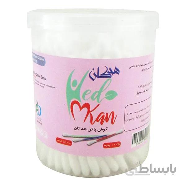 گوش پاک کن 100 عددی هدکان در بسته 12 عددی ا 100 ear cleaners