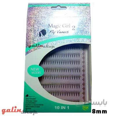 مژه بدون گره مجیک گرل 200 عددی سایز 8 میلی متر