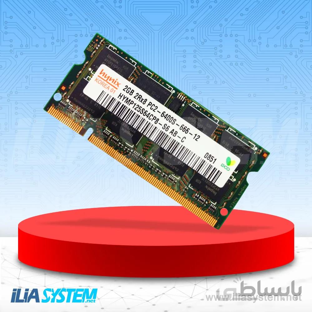 رم لپتاپی Hynix 2GB 200Pin SO-DIMM DDR2