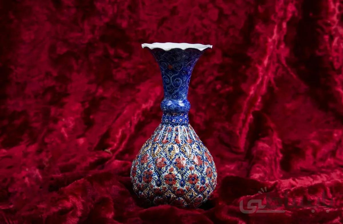 گلدان میناکاری کد 70