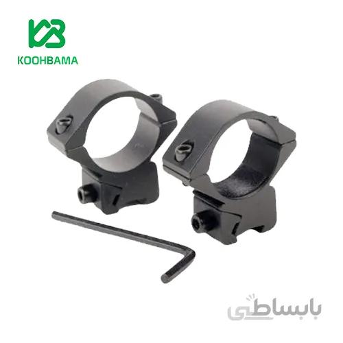 پایه دوربین تفنگ رینگ 25 ریل 11 میلی متر تک پیچ