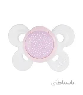 پستانک 0-6 مدل فیزیوکامفورت فورما دخترانه چیکو Chicco
