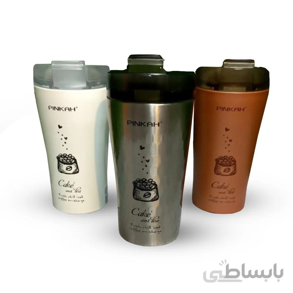 تراول ماگ اورجینال Pinkah حجم 400 میل