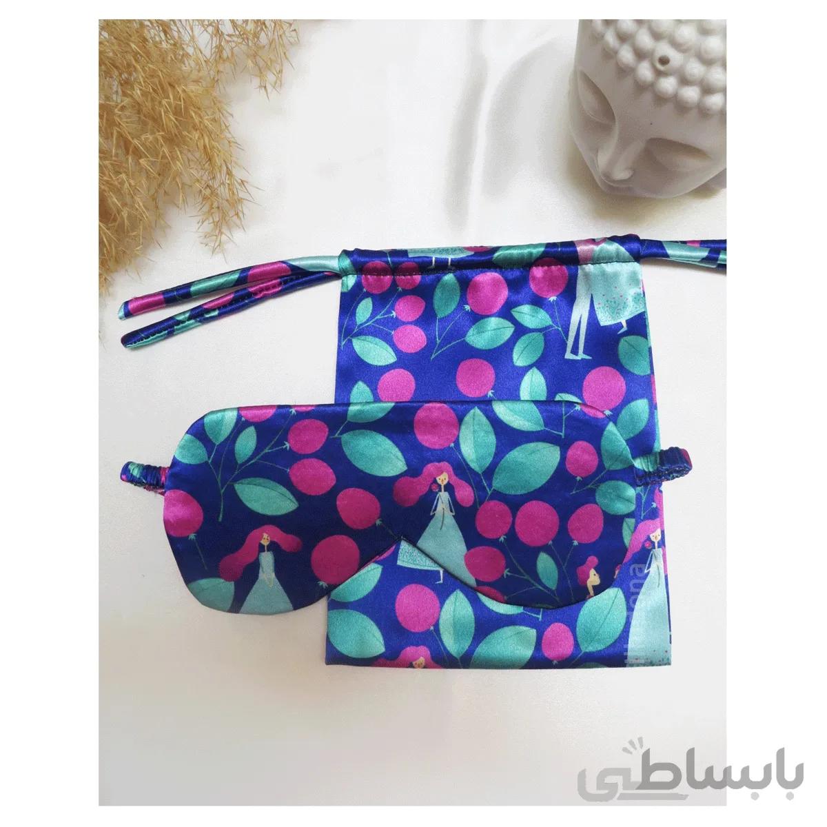 چشم بند طرح باغ تمشک
