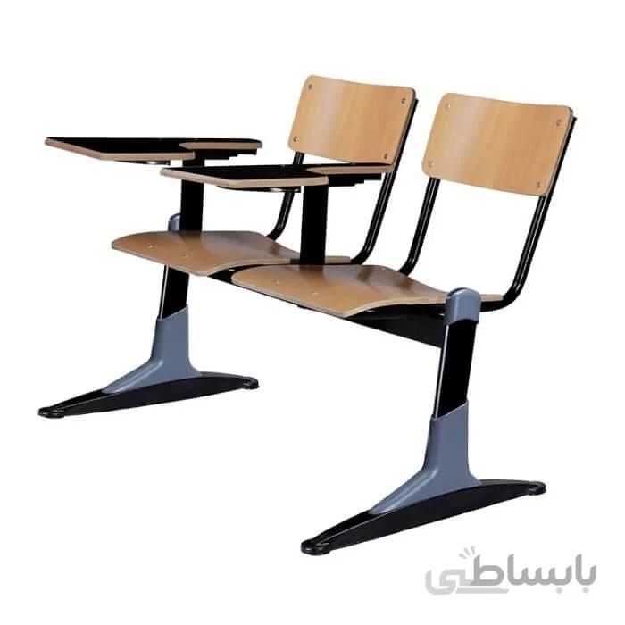 صندلی دانشجویی MDF دو نفره شیدکو